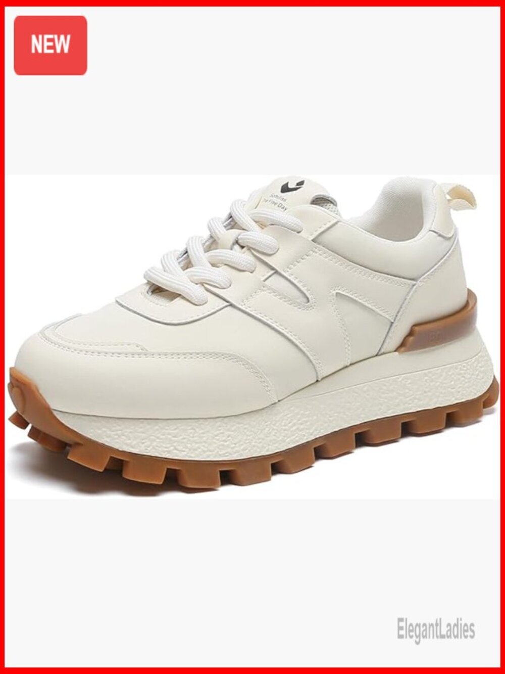 Platform Walking Sneakers Women's Breathable Non-Slip Comfort Casual Shoes